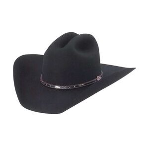 Justin Black Cowboy Hat NWT